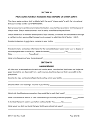 Form DEH:FH-622 Infection Prevention Control Plan Template - County of San Diego, California, Page 12