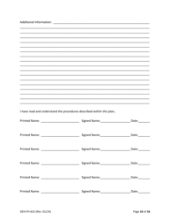 Form DEH:FH-622 Infection Prevention Control Plan Template - County of San Diego, California, Page 16
