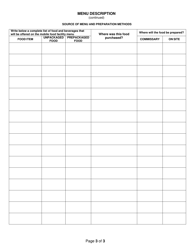 Form DEH:FH-271 Standard Operational Procedures for Mobile Food Facilities - County of San Diego, California, Page 3