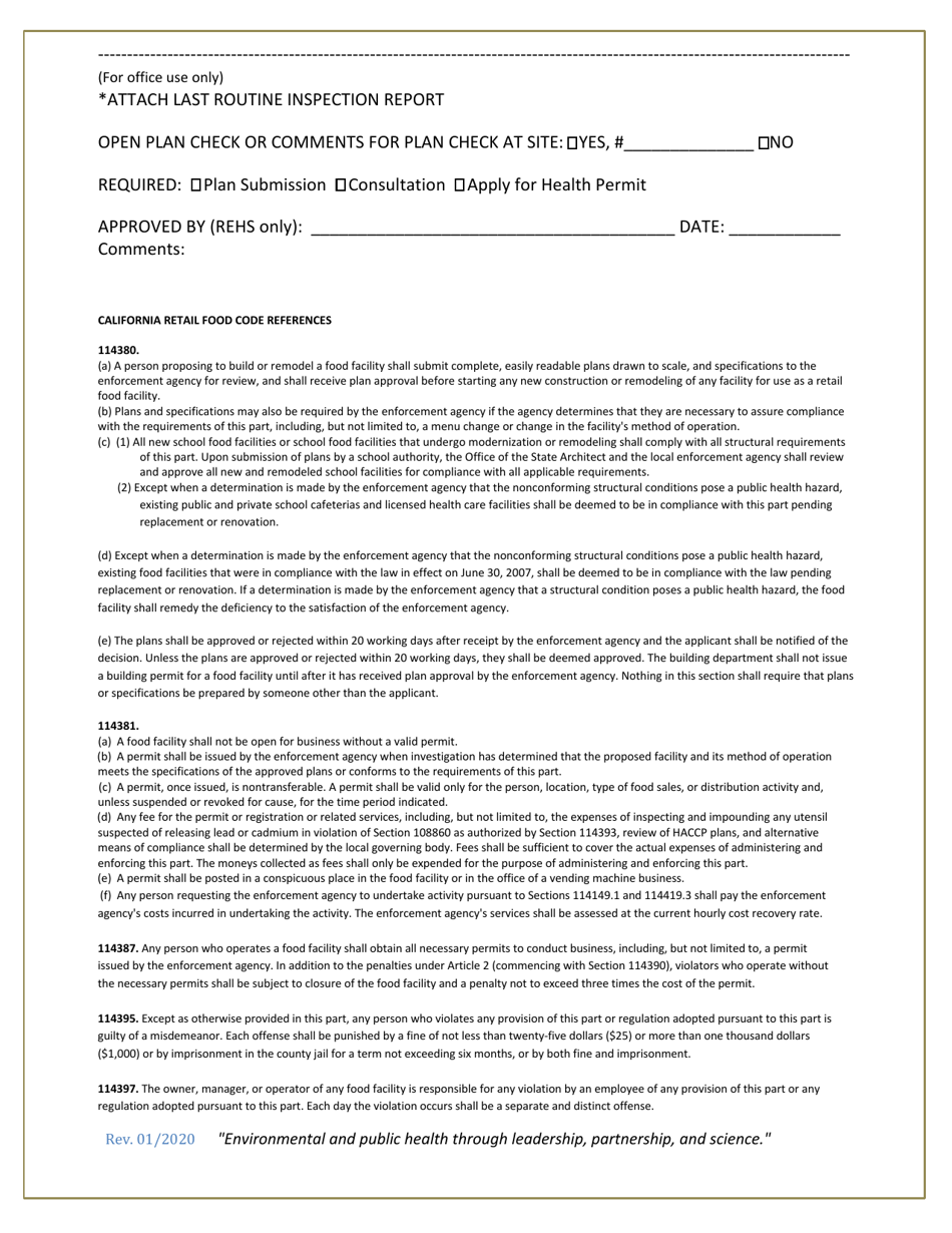 Change of Food Facility Owner Questionnaire - County of San Diego, California, Page 4