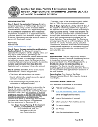 Form PDS-380 Urban Agriculture Incentive Zone (Uaiz) Contract - County of San Diego, California, Page 2