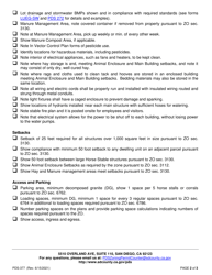 Form PDS-377 Horse Stable Zoning Verification Permit Checklist - County of San Diego, California, Page 2