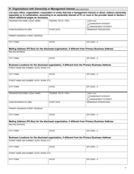 Form HCA09-048 Medicaid Provider Disclosure Statement - Washington, Page 4