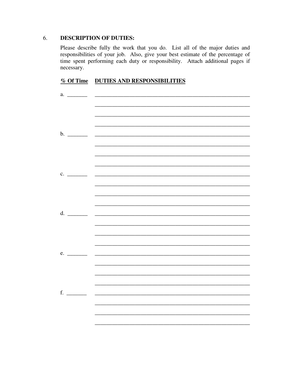 Classification Survey Form - Niagara County, New York, Page 2