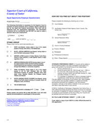 Employment Application - County of Sutter, California, Page 5