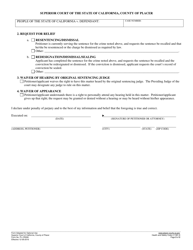 Form PL-CR006 Proposition 64 Petition - County of Placer, California, Page 2