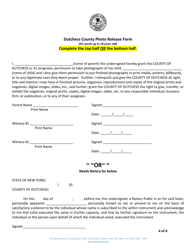 Youth Council Application - Dutchess County, New York, Page 5
