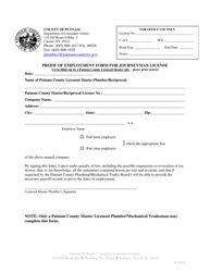 New Journeyman Application - Putnam County, New York, Page 4