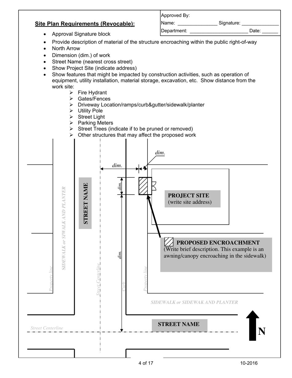 Revocable Permit for Monitoring Well Application - City of Sacramento, California, Page 4