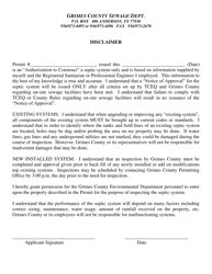 On-Site Sewage Facility License - Residential - Grimes County, Texas, Page 2