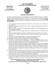 Application for Sign Permit &amp; Certificate of Compliance - City of Oneida, New York, Page 4