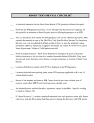 Short-Term Rental Application - Village of Cold Spring, New York, Page 2