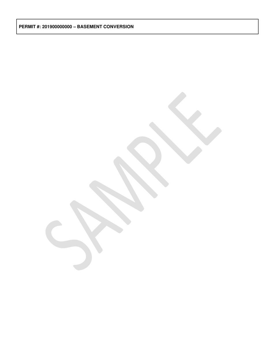 Sample Residential Construction Project Information Form - City and County of San Francisco, California, Page 2