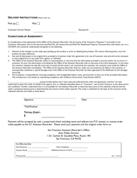 Data Request Form - City and County of San Francisco, California, Page 2