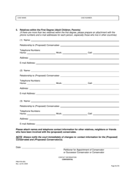 Form PRB-PCN-001 Contact Information - County of San Francisco, California, Page 3