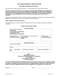 Process Server Certificate of Registration - Corporation or Partnership - City and County of San Francisco, California, Page 4
