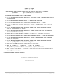 Form CR-36 Dui Advisement of Rights, Waiver, and Plea Form (Vehicle Code 23103, 23152 &amp; 23153) - County of San Mateo, California, Page 7