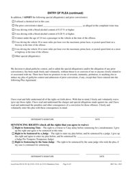 Form CR-36 Dui Advisement of Rights, Waiver, and Plea Form (Vehicle Code 23103, 23152 &amp; 23153) - County of San Mateo, California, Page 8