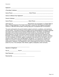 Revocable Encroachment Permit Application - City of Manteca, California, Page 4