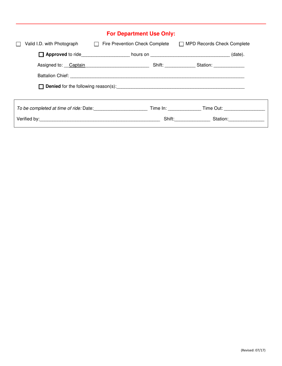 Citizen Ride-Along Request / Release - City of Manteca, California, Page 2