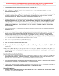 Application to Sell Fireworks - City of Manteca, California, Page 2