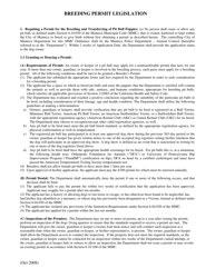 Breeding Permit &amp; Show Dog Exemption Application - City of Manteca, California, Page 2