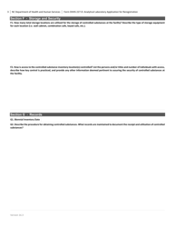 Form DHHS227-D Analytical Laboratory Application for Renewal - North Carolina, Page 3