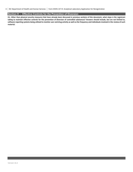 Form DHHS227-D Analytical Laboratory Application for Renewal - North Carolina, Page 4
