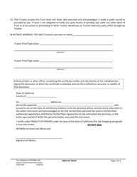 Form SUPCR304 Deed of Trust - California, Page 4