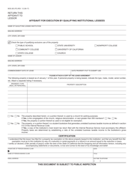 Form BOE-263 Lessors&#039; Exemption Claim - California, Page 3