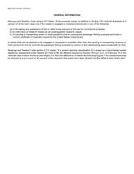 Form BOE-576-E Affidavit for 4 Percent Assessment of Certain Vessels - County of Santa Cruz, California, Page 2