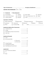 Building Permit Application - City of San Juan Bautista, California, Page 2