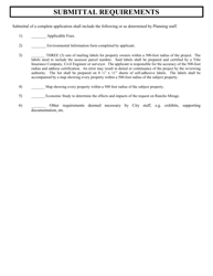 General Plan Text Amendment Application - City of Rancho Mirage, California, Page 2