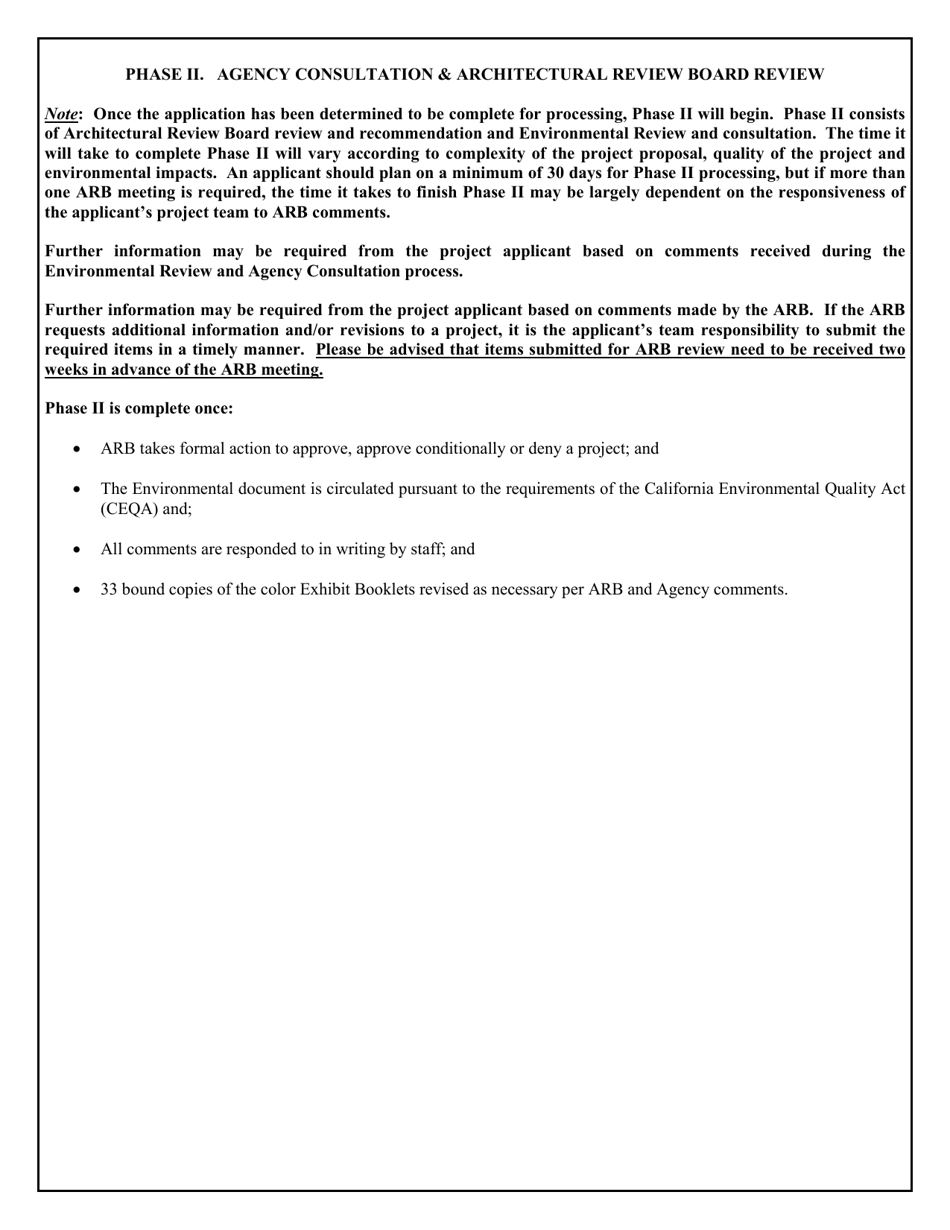Preliminary Development Plan Submittal Requirements - City of Rancho Mirage, California, Page 3