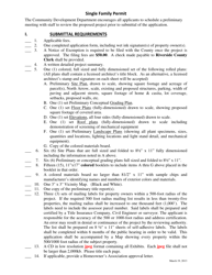 Single Family Permit Application - Single Story Maximum 20 Feet or Less From Finished Pad - City of Rancho Mirage, California, Page 2