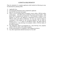 Specific Plan Application - City of Rancho Mirage, California, Page 2