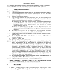 Tennis Court Permit Application - City of Rancho Mirage, California, Page 2