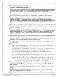Precise Grading Plan Checklist - City of Rancho Mirage, California, Page 4