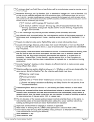 Precise Grading Plan Checklist - City of Rancho Mirage, California, Page 5