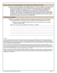 Precise Grading Plan Checklist - City of Rancho Mirage, California, Page 7