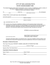 Application for Cannabis Facility Permit - City of San Juan Bautista, California, Page 14