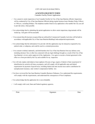 Application for Cannabis Facility Permit - City of San Juan Bautista, California, Page 16