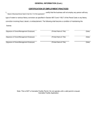 Application for Cannabis Facility Permit - City of San Juan Bautista, California, Page 6