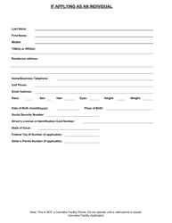 Application for Cannabis Facility Permit - City of San Juan Bautista, California, Page 8