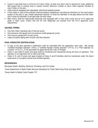 Commercial Pool and SPA Permitting &amp; Plan Submittal Requirements - Town of Prosper, Texas, Page 7