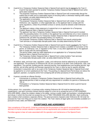 Special Event Permit Application - Town of Prosper, Texas, Page 5