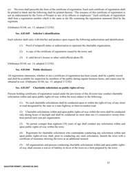 Application for Solicitor Permit - Town of Prosper, Texas, Page 12