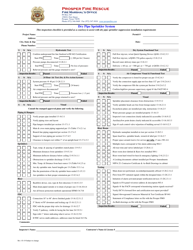 Document preview: Dry Pipe Sprinkler System Inspection Checklist - Town of Prosper, Texas