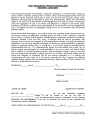 First Amendment Parade Permit Application - Haltom City, Texas, Page 3