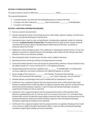 Floodplain Development Permit Application - Haltom City, Texas, Page 3